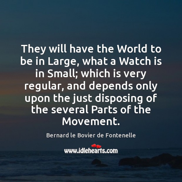 They will have the World to be in Large, what a Watch Image