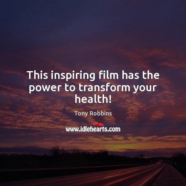 This inspiring film has the power to transform your health! Image