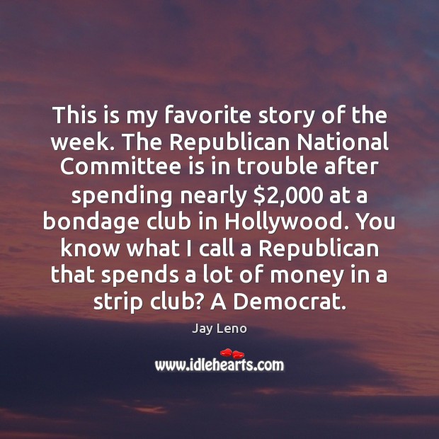 This is my favorite story of the week. The Republican National Committee Image