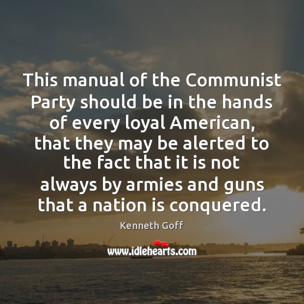 This manual of the Communist Party should be in the hands of Image