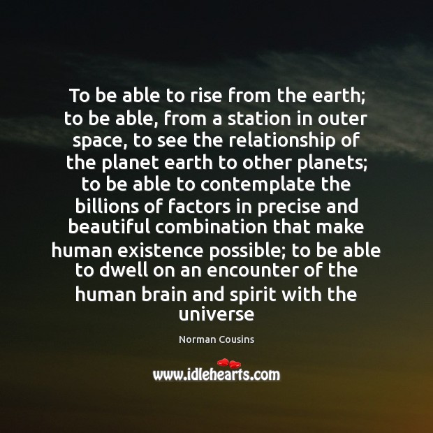 To be able to rise from the earth; to be able, from Image