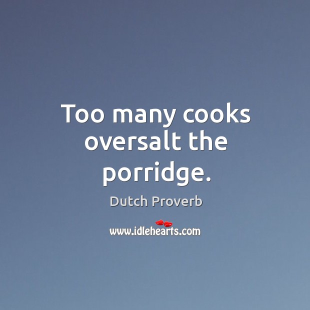 Dutch Proverbs