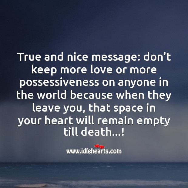 True and nice message Love Messages Image