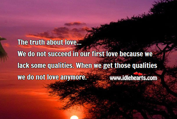 The truth about love Image