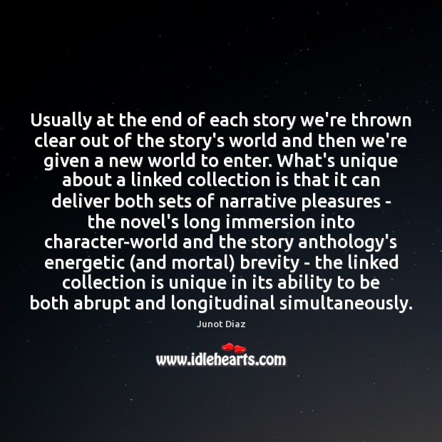 Usually at the end of each story we’re thrown clear out of Image
