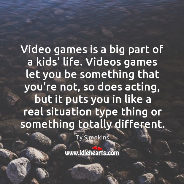 Video games is a big part of a kids’ life. Videos games Image