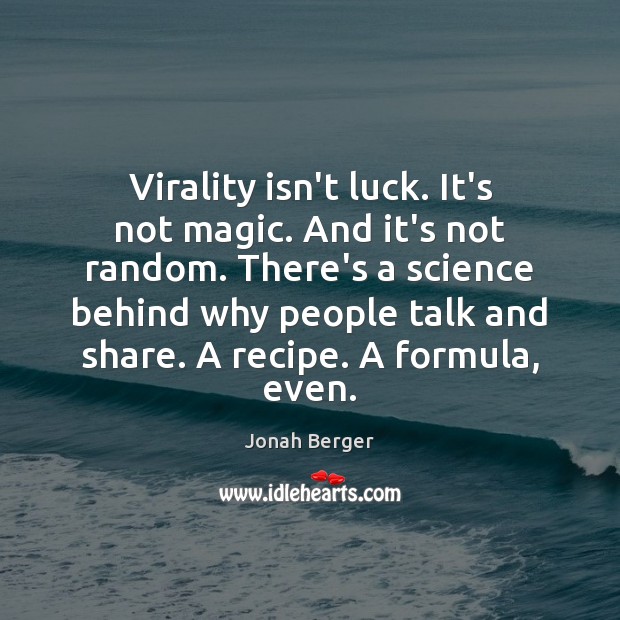 Virality isn’t luck. It’s not magic. And it’s not random. There’s a Image