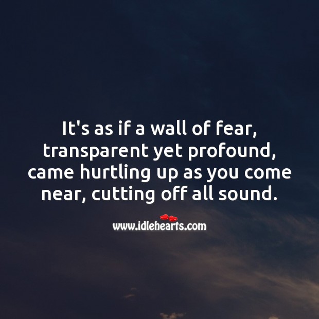 Wall of fear Love Messages Image