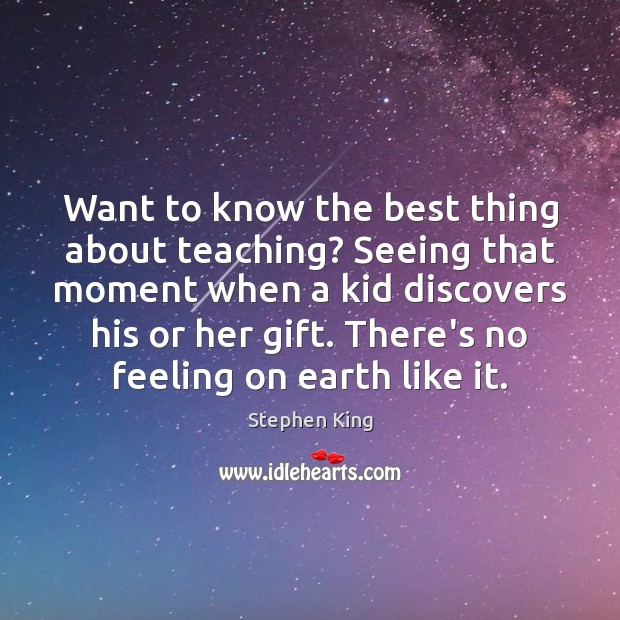Want to know the best thing about teaching? Seeing that moment when Image