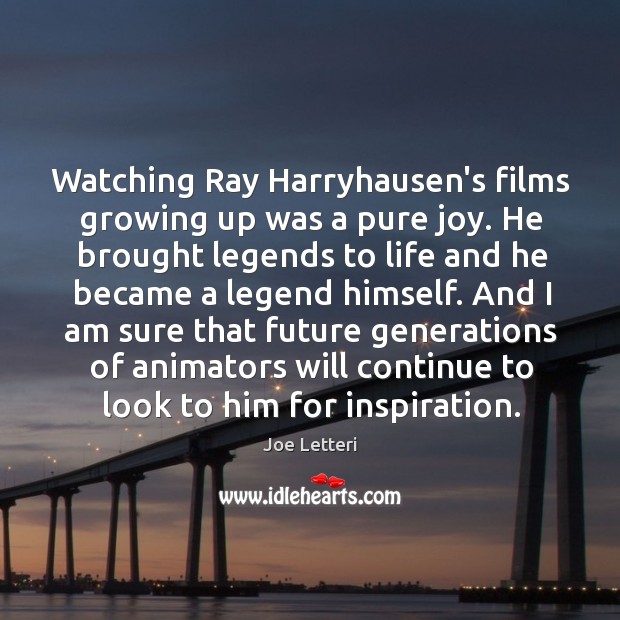 Watching Ray Harryhausen’s films growing up was a pure joy. He brought Image