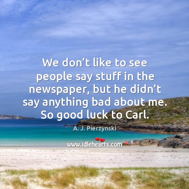 Luck Quotes Image