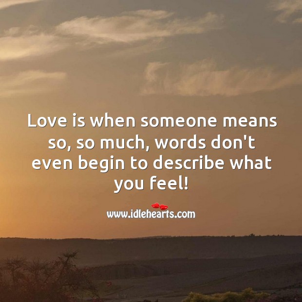 What is love? Love Is Quotes Image