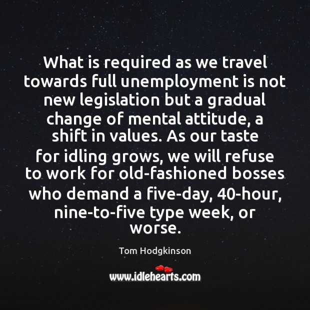 What is required as we travel towards full unemployment is not new Unemployment Quotes Image