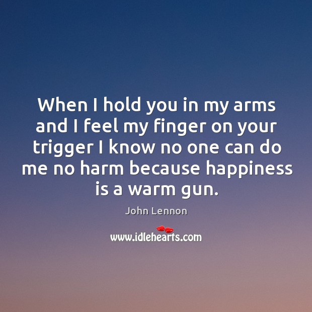 When I hold you in my arms and I feel my finger Image