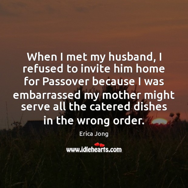 When I met my husband, I refused to invite him home for Image