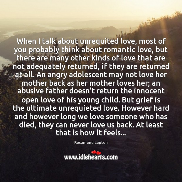 When I talk about unrequited love, most of you probably think about Love Someone Quotes Image