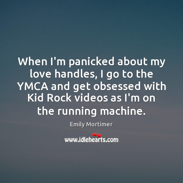 When I’m panicked about my love handles, I go to the YMCA Image