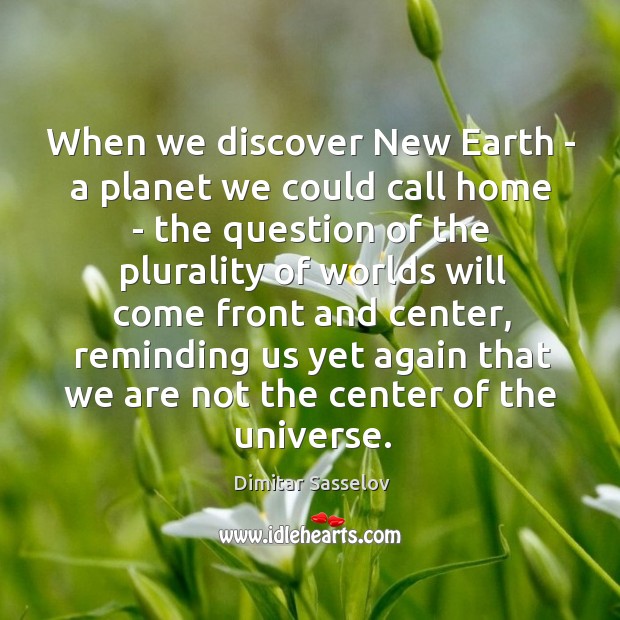 When we discover New Earth – a planet we could call home Image