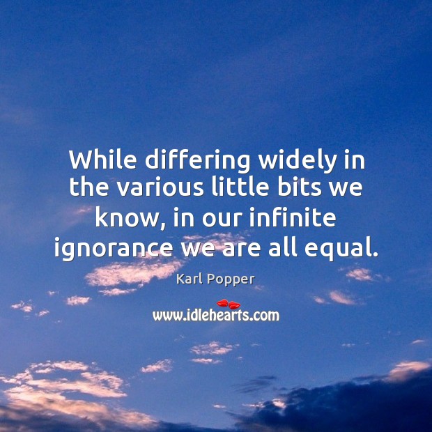 While differing widely in the various little bits we know, in our Image