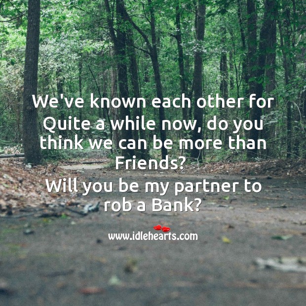 Will you be my partner? Funny Messages Image