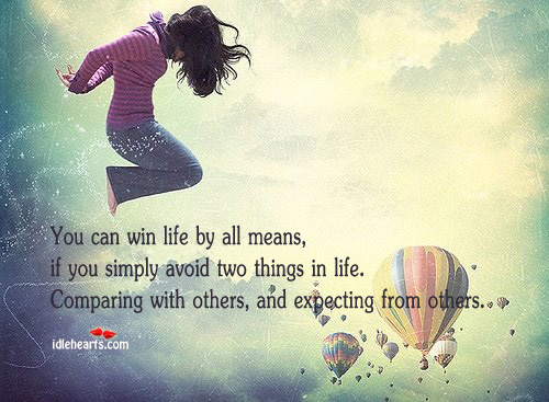 You can win life by all means Image