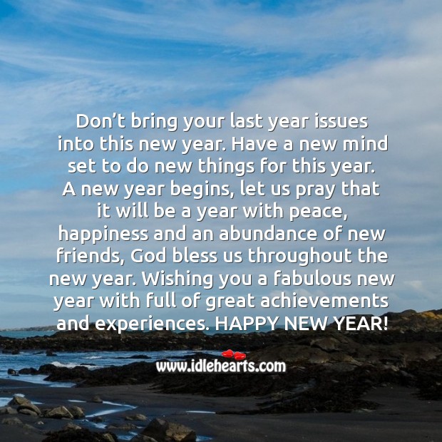 Wishing you a fabulous and happy new year! Image