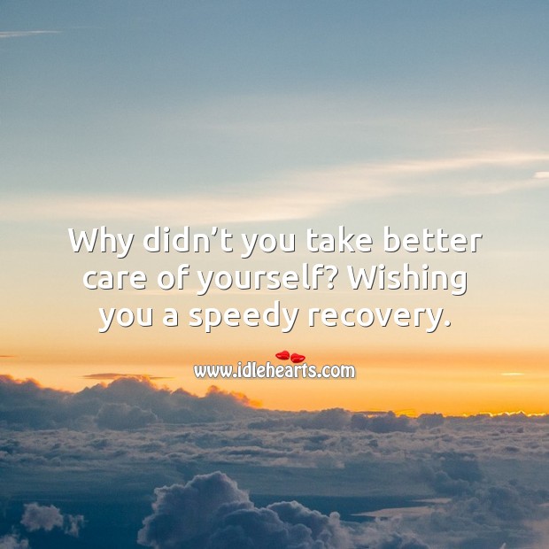 Wishing you a speedy recovery. Wishing You Messages Image