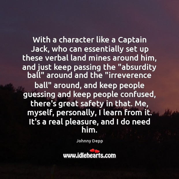 With a character like a Captain Jack, who can essentially set up Image