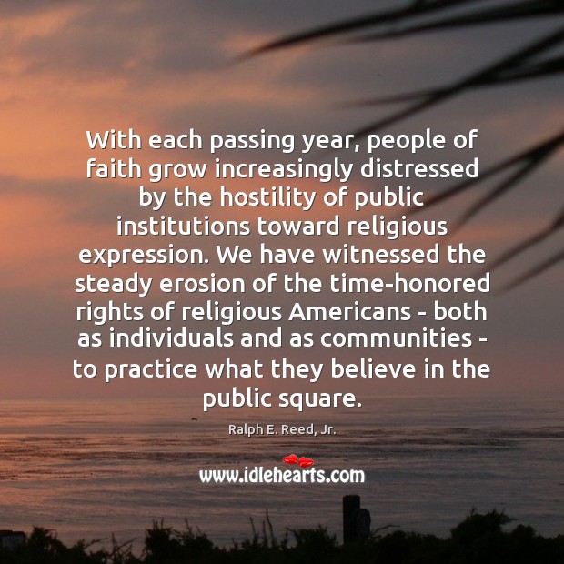 With each passing year, people of faith grow increasingly distressed by the Image