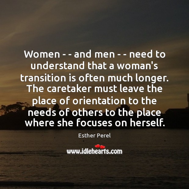 Women – – and men – – need to understand that a Image