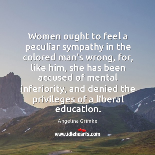 Women ought to feel a peculiar sympathy in the colored man’s wrong, Image