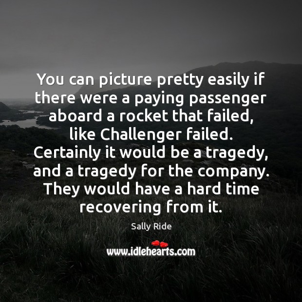 You can picture pretty easily if there were a paying passenger aboard Image