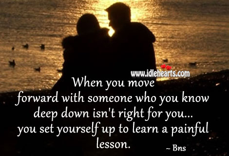 Learn a painful lesson Bns Picture Quote